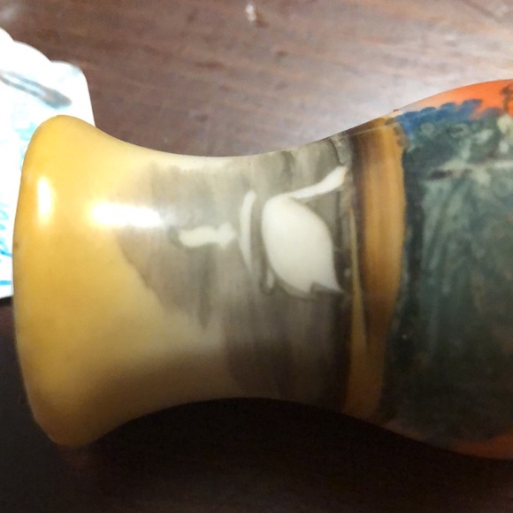 Nippon made in Japan Lustre Ware Swan Salt n Pepper Shakers set - Picture 9 of 10